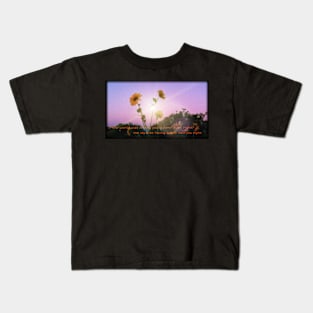 the sky'd be falling and i'll hold you tight Kids T-Shirt